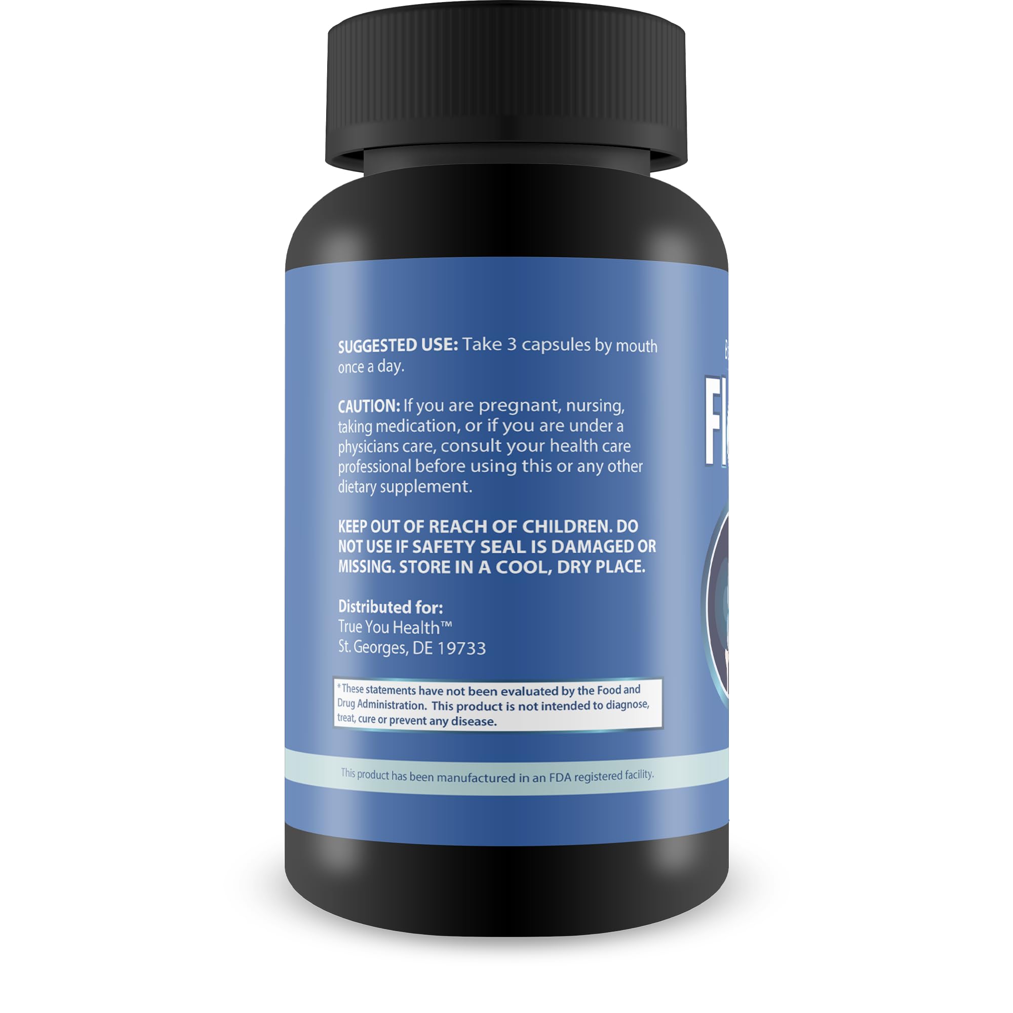 True You Health Ultra Flexopril Pro capsules offer easy daily bone care.