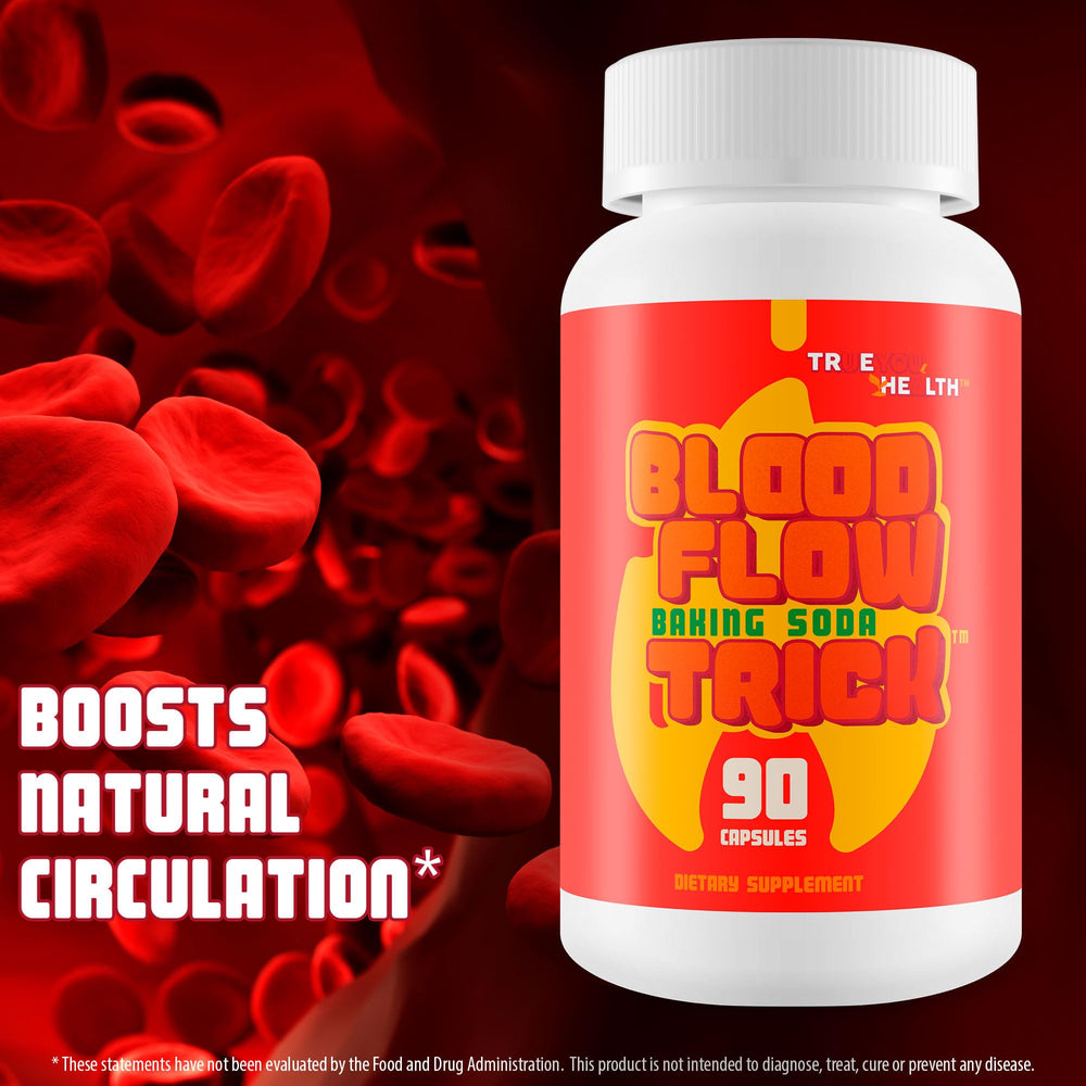 True You Health US-made circulation supplements box emphasizing quality and safety.