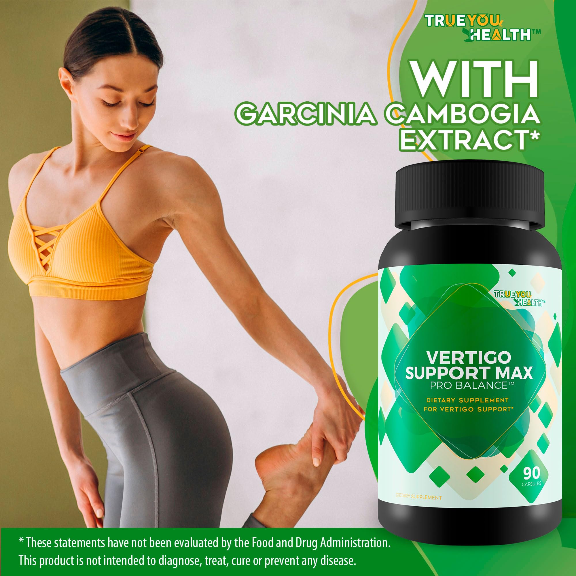 True You Health Vertigo Support Max Pro Balance in hand during daily routine.