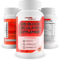 True You Health Sebi L-Citrulline and Ginkgo capsules image suggests natural vasodilation potential.