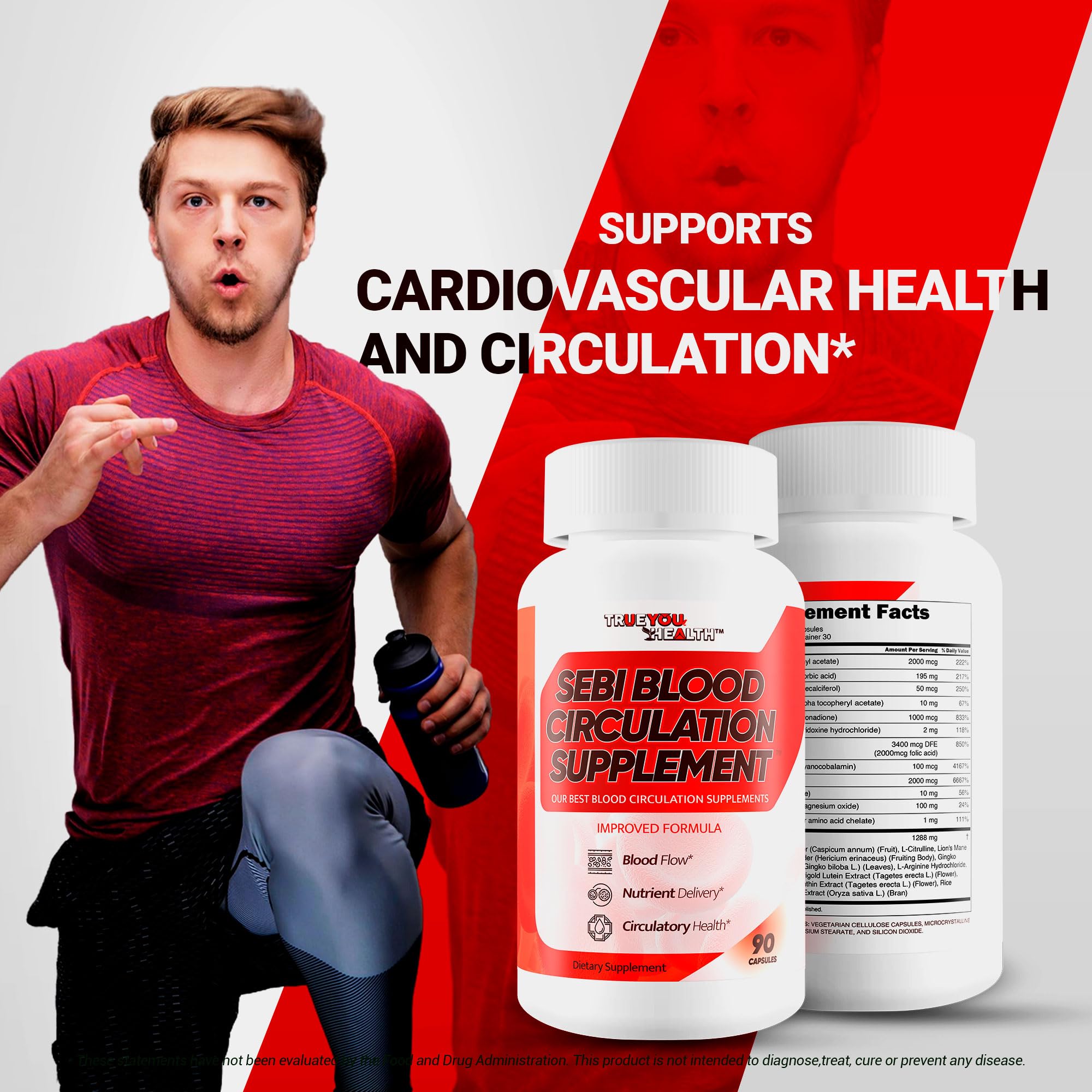 True You Health Sebi men and women circulation product promotes balanced blood flow for daily activity.