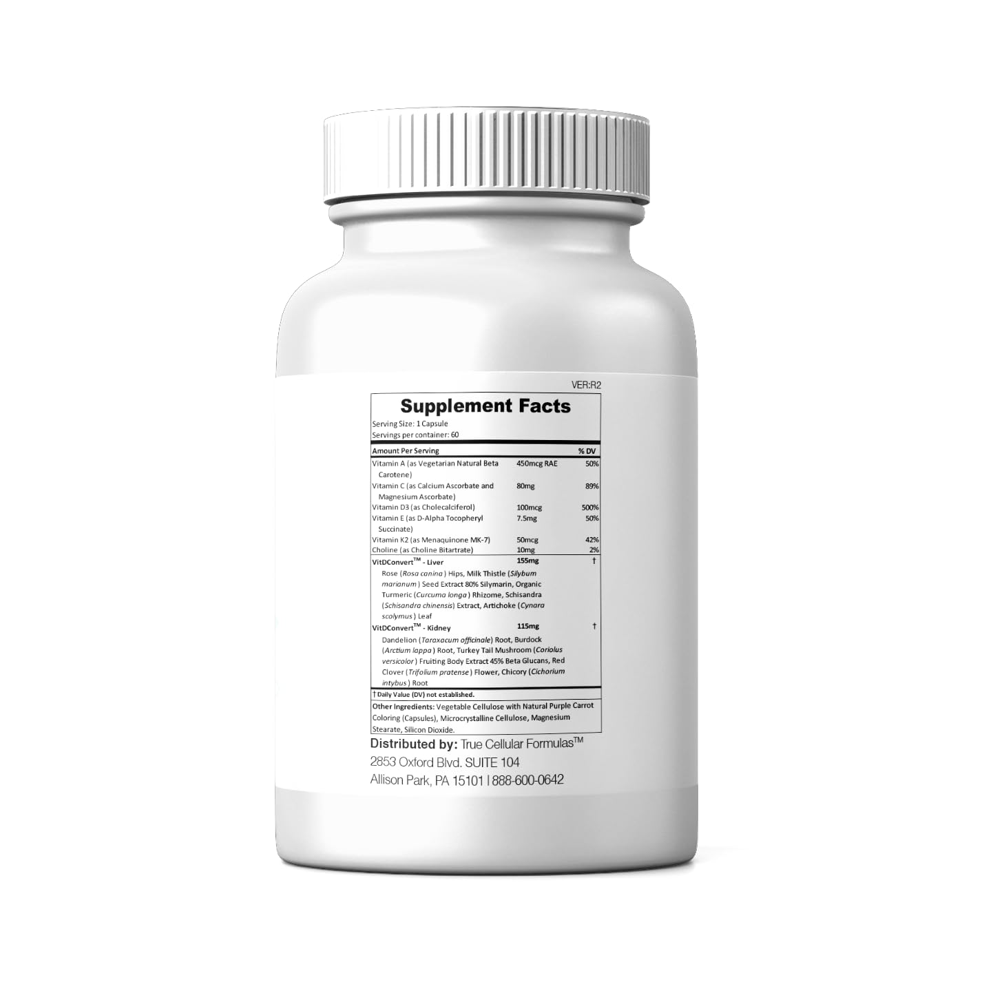 VITDRestore+ capsules closeup highlights vegan, soy-free ingredients for simple wellness routines.