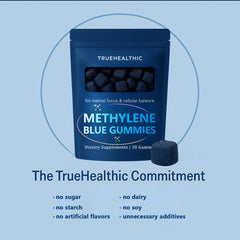 Truehealthic Methylene Blue Gummies storage scene in cool, dry place