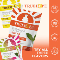 Truehope EMPowerPlus Ultimate Sticks 30-count packaging for convenient daily use.