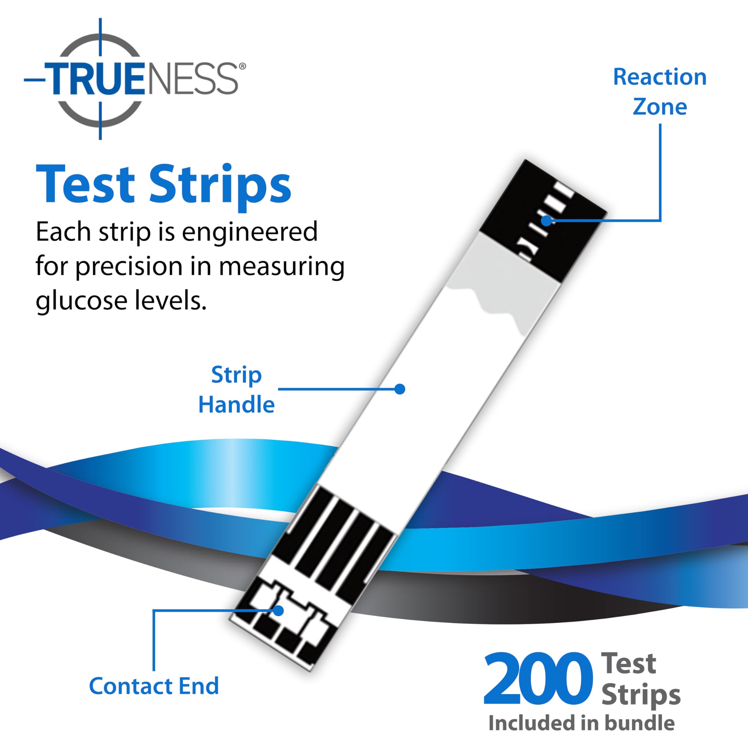 TRUENESS AIR meter with fill detection helps easier testing.