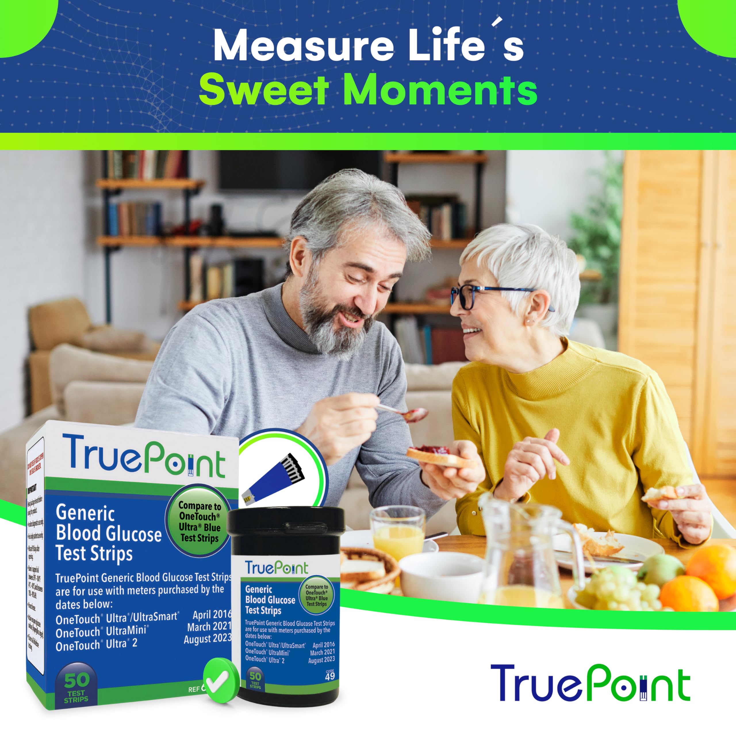 Budget-friendly refill option for regular home glucose tracking.