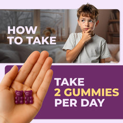 TrueSeaMoss gummies on a plate illustrating daily on-the-go use.