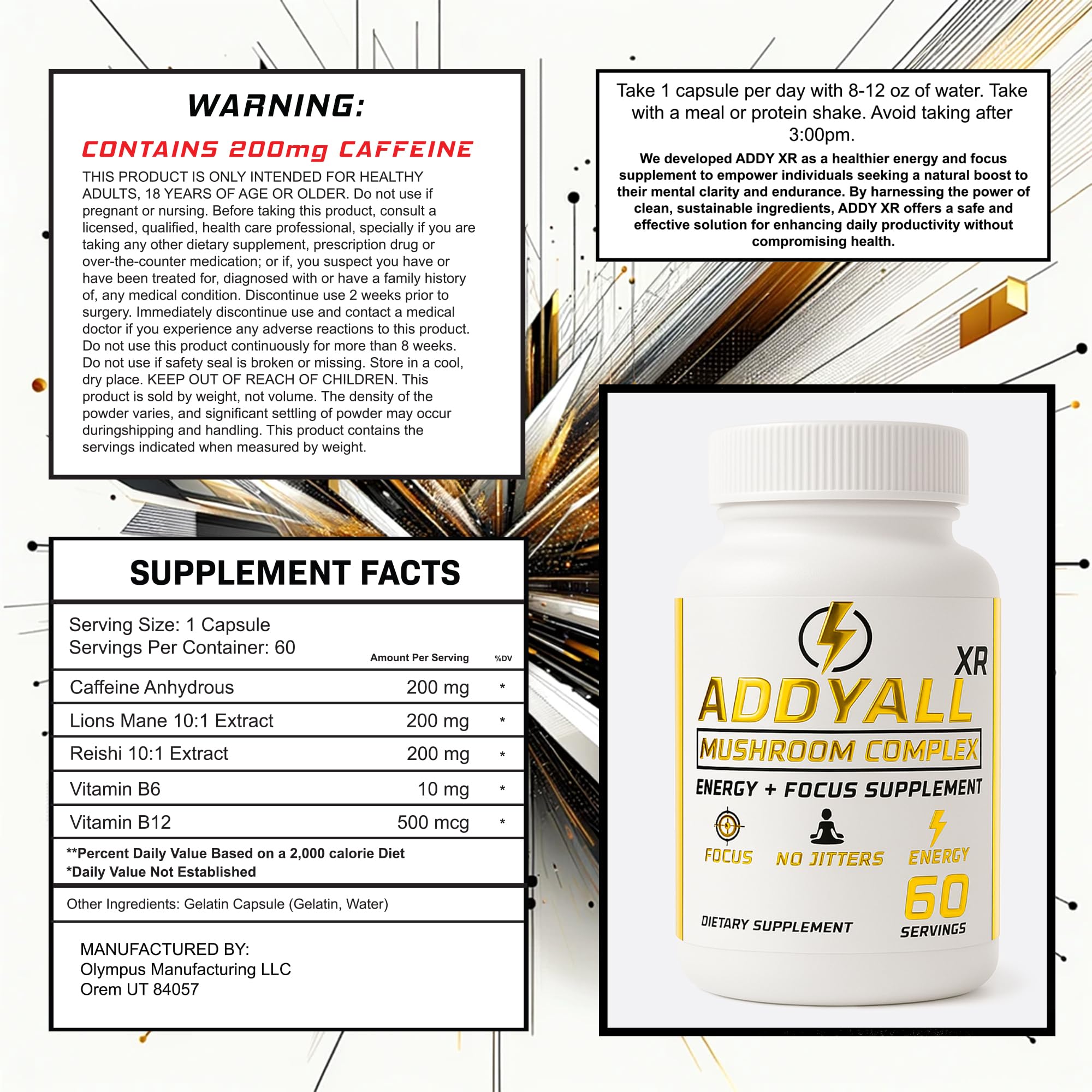 True Wood ADDYALL-XR energy and focus scene suggesting enhanced daily productivity.