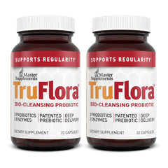 TruFlora Master Supplements bottle front for convenient gut health support
