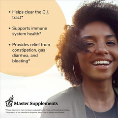TruFlora Master Supplements label nutrition detail highlighting enzymes and CFU