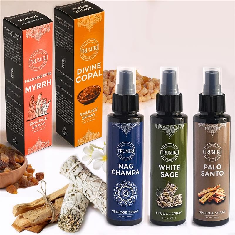 TRUMIRI Palo Santo spray for air refresh and clarity in any room