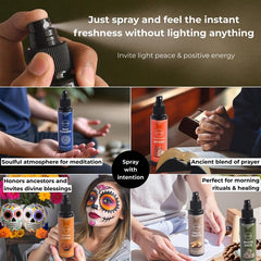 TRUMIRI Set of five smudge sprays for versatile cleansing and mood-refreshing rituals