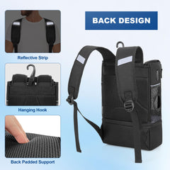 Trunab bag with built‑in bungee to secure the device