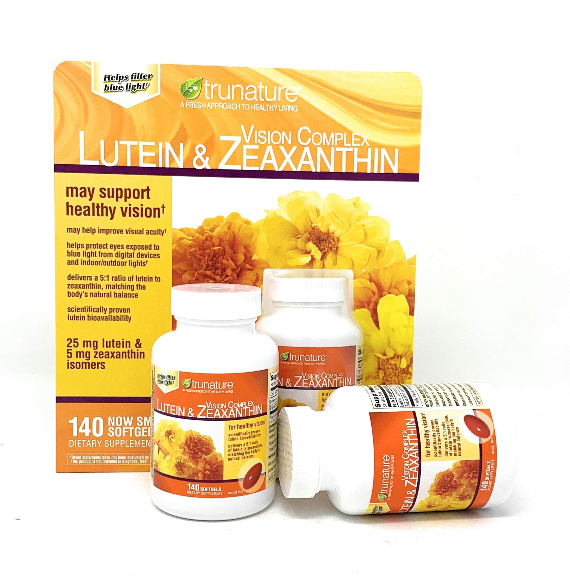 Vision Complex capsules in softgel form for easy daily intake.