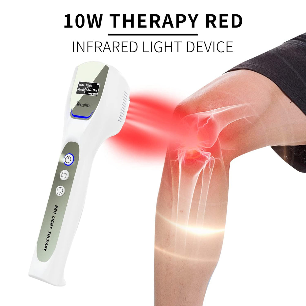 Truslite shoulder relief use highlights convenient at-home treatment
