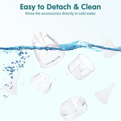TrustV Ear Wax Vacuum with 360° silicone brush for thorough cleaning