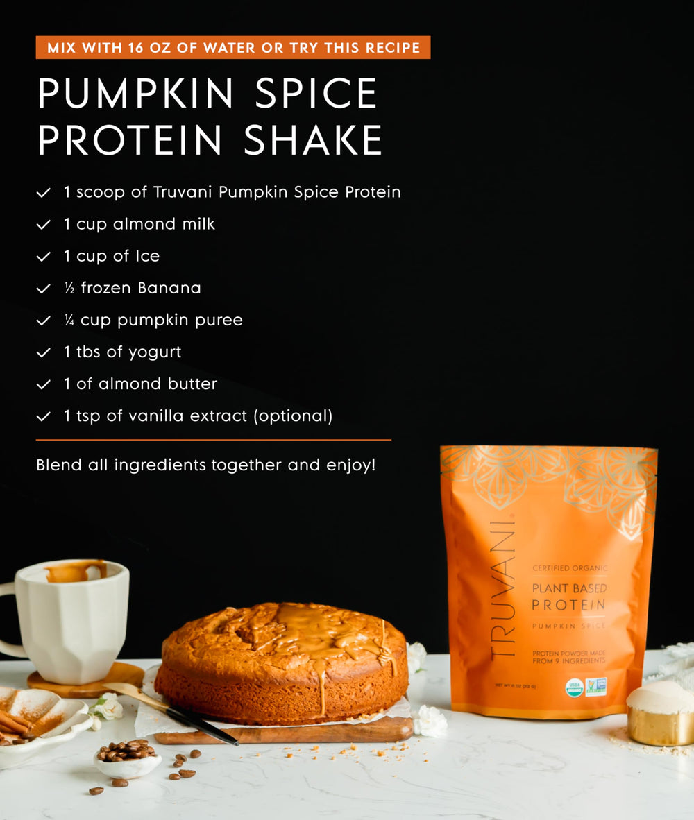 Gluten-free and keto-friendly badge on Truvani protein packaging