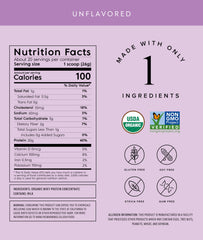 Truvani grass-fed whey from pasture-raised cows, highlighting ethical sourcing
