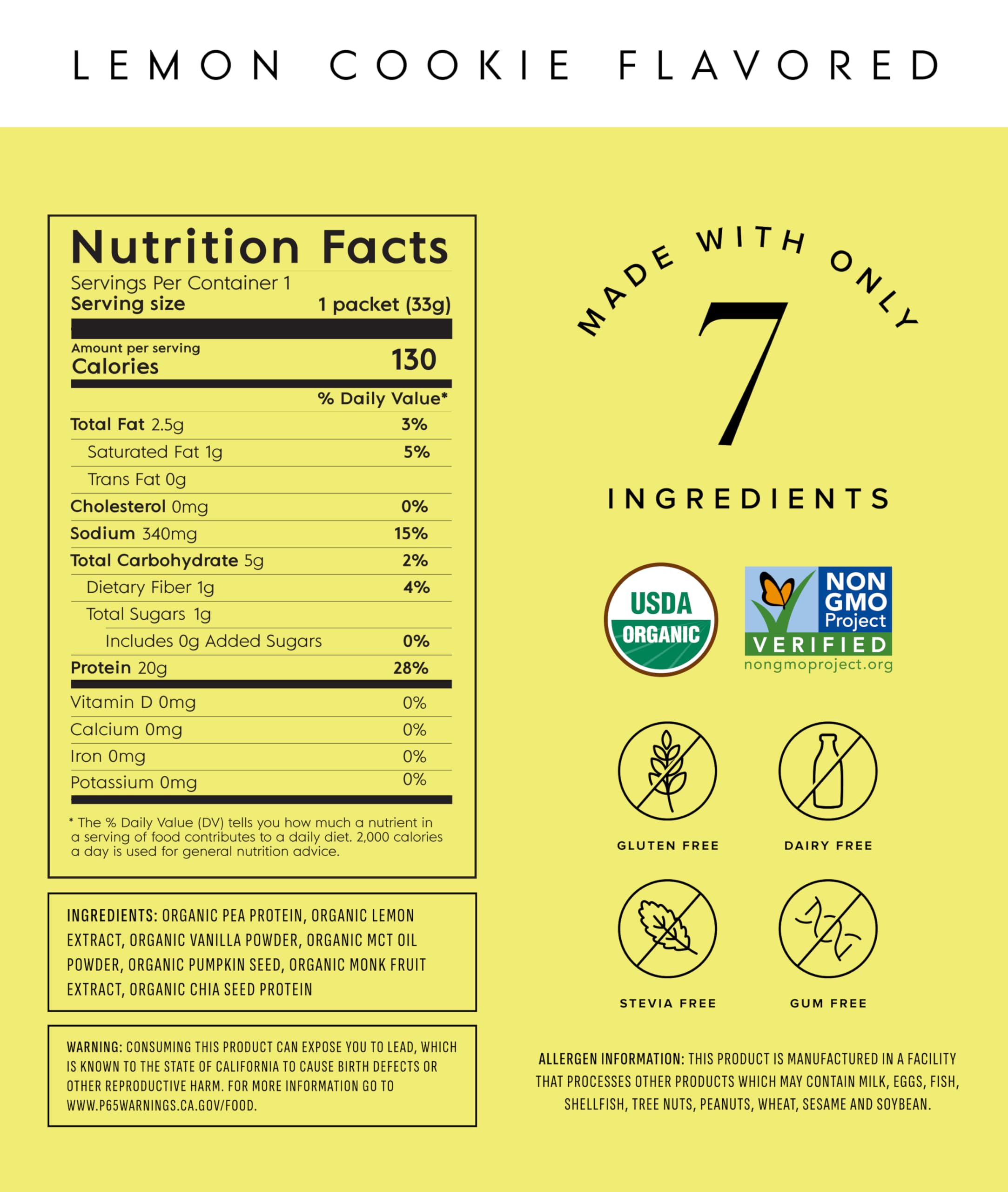 Truvani Lemon Cookie travel packets enable convenient on-the-go protein