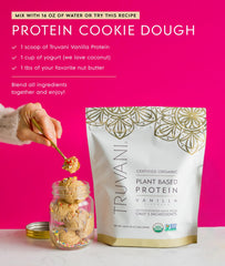 Truvani organic ingredients panel reassures clean label and transparent sourcing.