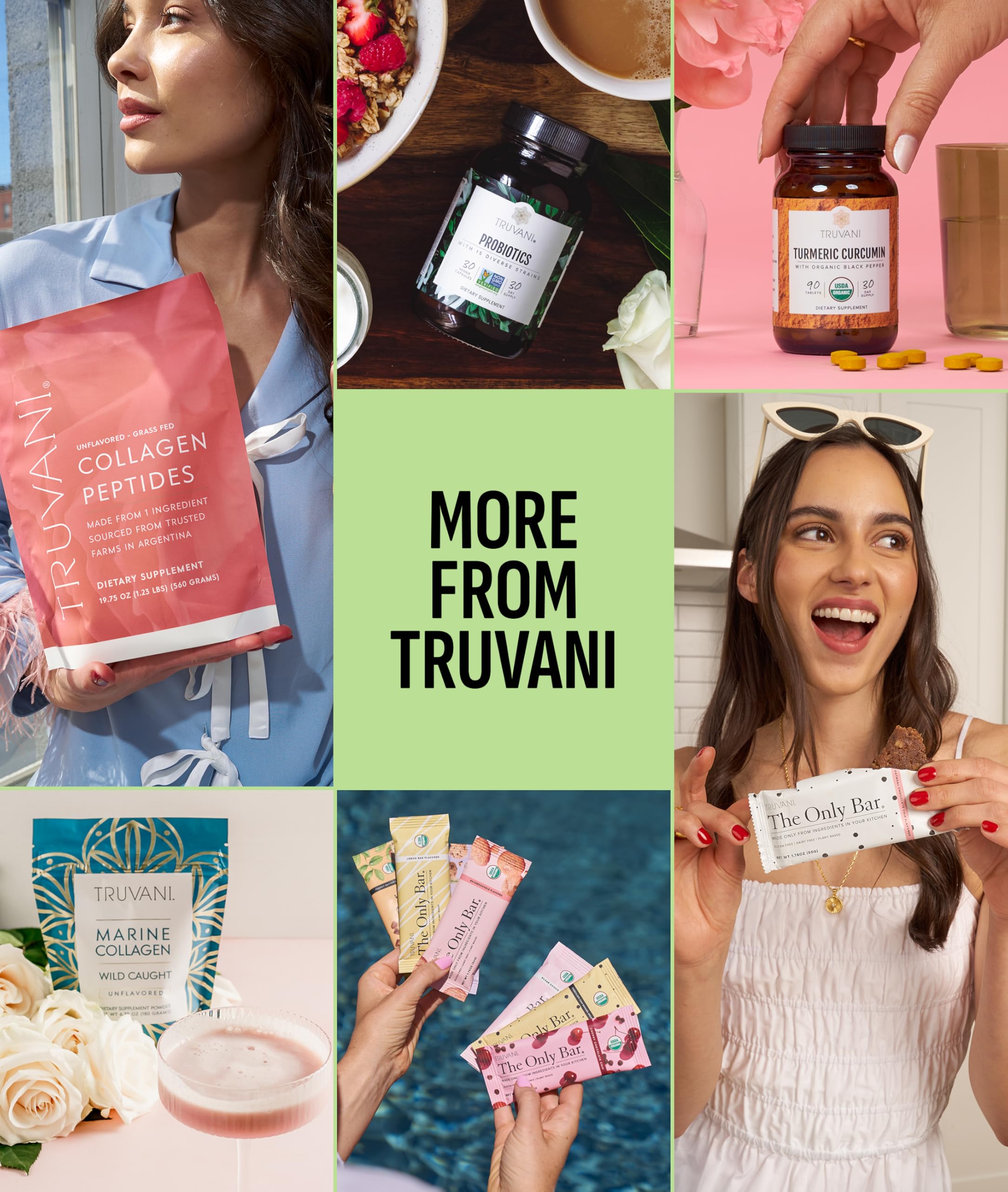 Truvani creamy matcha shake with vegan protein