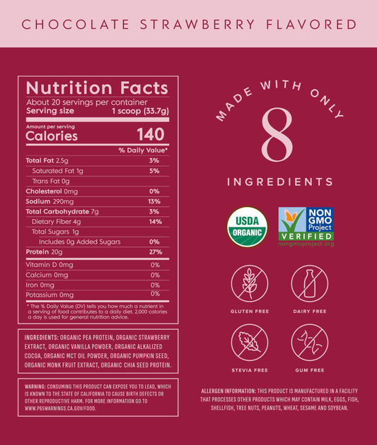 Truvani protein powder scoop shows serving size for a convenient smoothie boost.