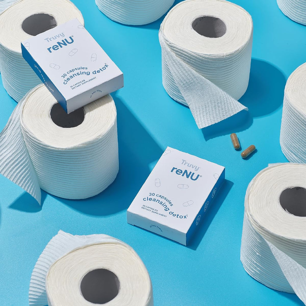 Herbal blend focus of Truvy Renu Detox supports digestion