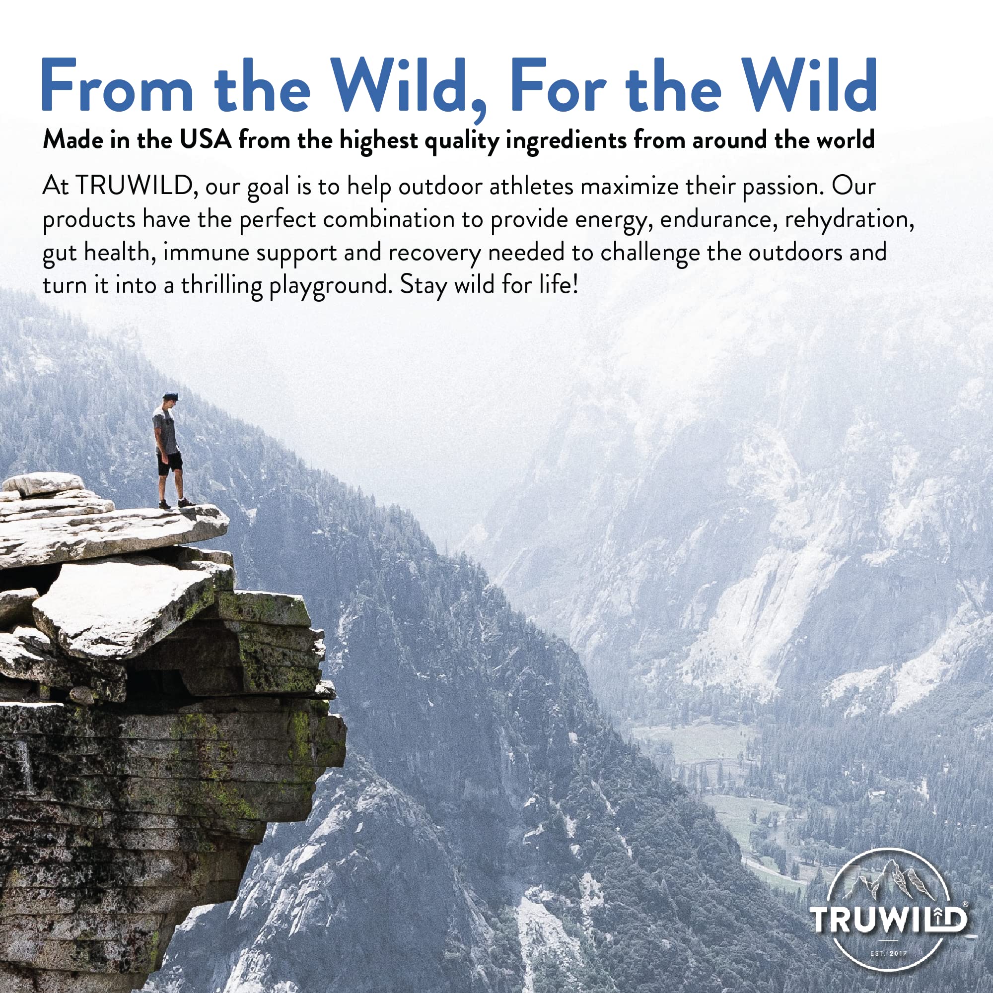 TruWild Greens Cucumber Mint smoothie idea showing versatility