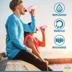 On-the-go TruWild Hydrate bottle ready for hydration anywhere