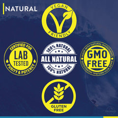 Close-up of the USA-made label on TruWild Hydrate packaging