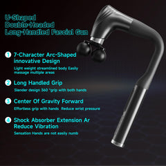 Trvtve four replaceable heads adapt to neck, back, limbs.