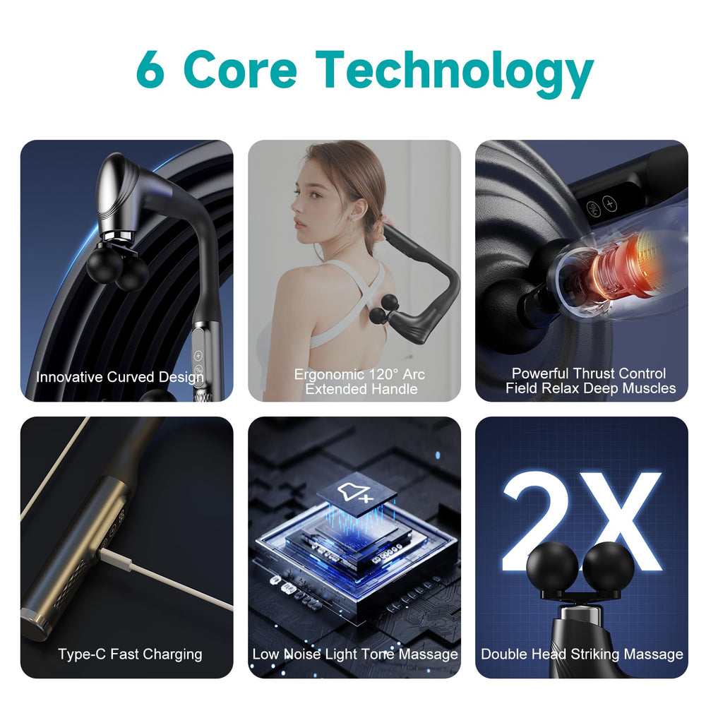 Trvtve LCD display shows intensity and mode at a glance.