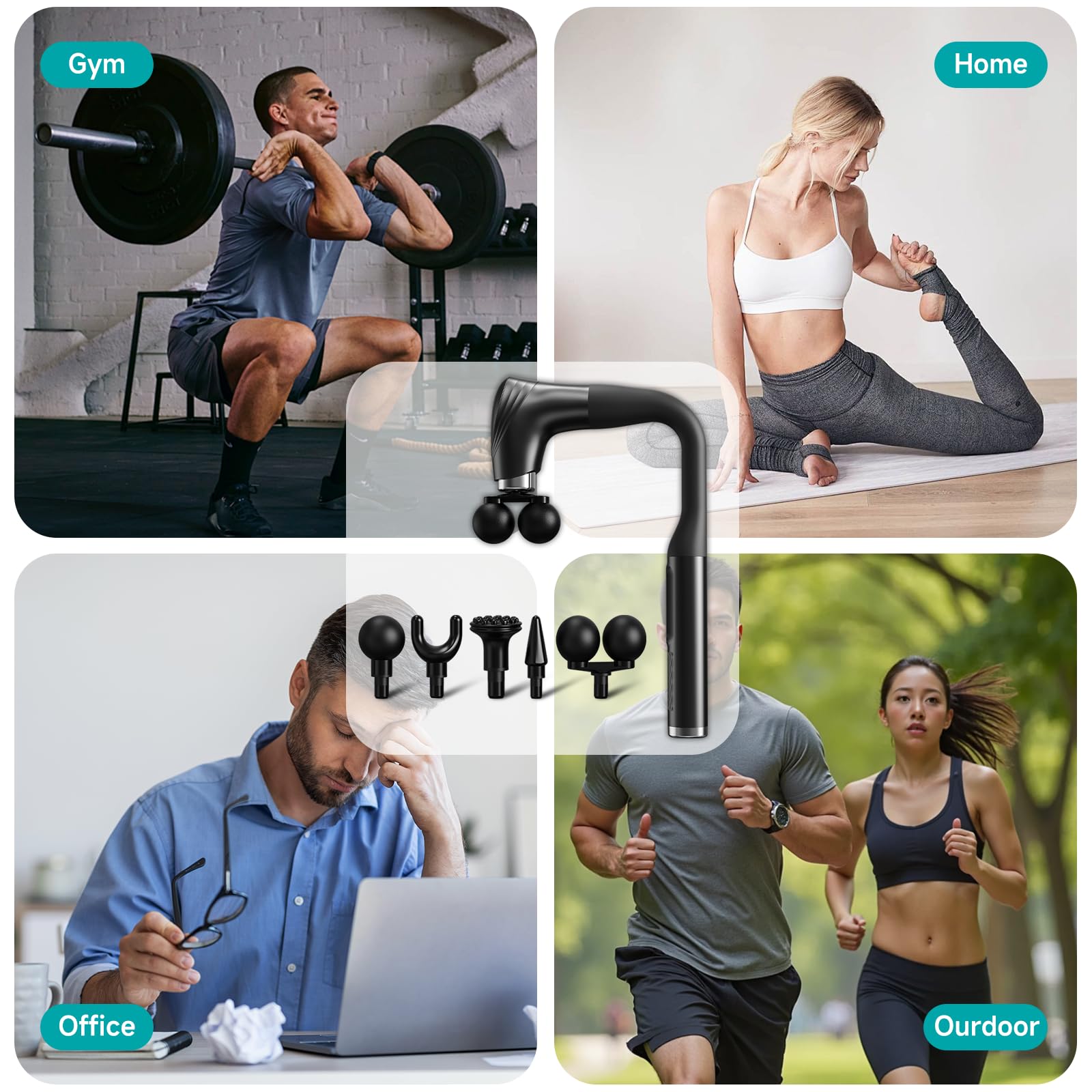 Trvtve quiet motor lets you massage anytime without distraction.