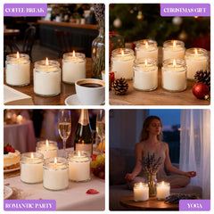 Trxvxo lavender soy candle 4oz with long-lasting scent for relaxation.