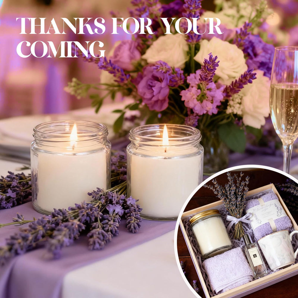 Presentation box open, showing the ready-to-gift Trxvxo candle set.