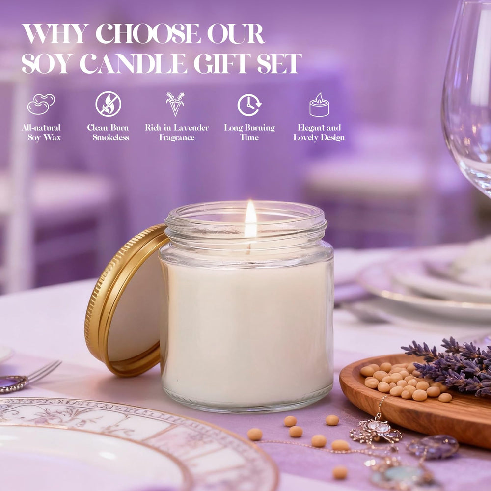 White 4oz soy candle by Trxvxo with clean-burning design for any decor.