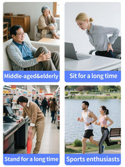 Ttottos portable leg massager for home, office, or travel use.