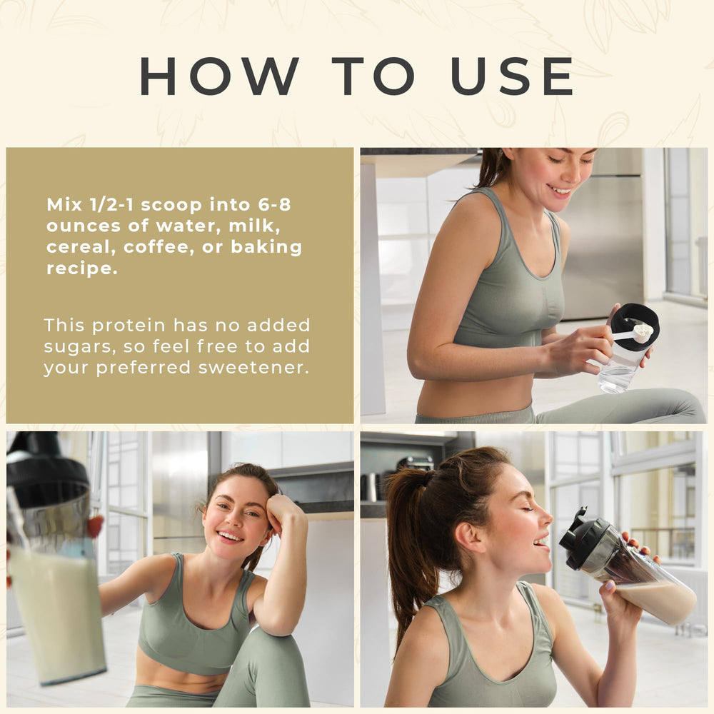 TUPAXA hemp protein packaging label highlights organic origin