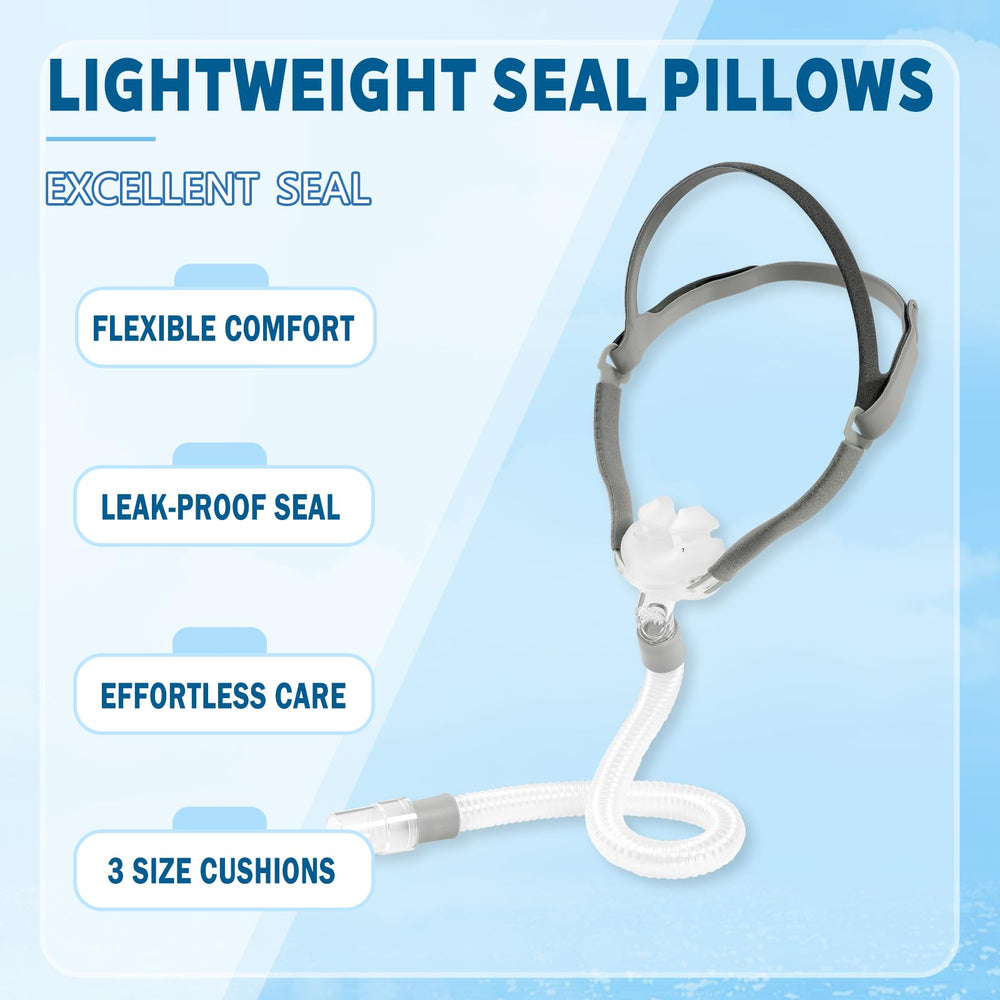Tuliqiong nasal pillow medium offers versatile fit for many face shapes