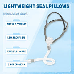Tuliqiong nasal pillow medium offers versatile fit for many face shapes
