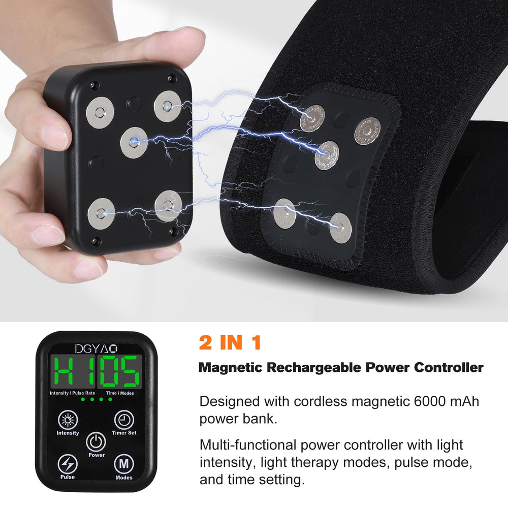 TUOB auto-off timer ensures safe, controlled sessions.