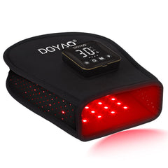 TUOB red light therapy hand glove front view for targeted hand support