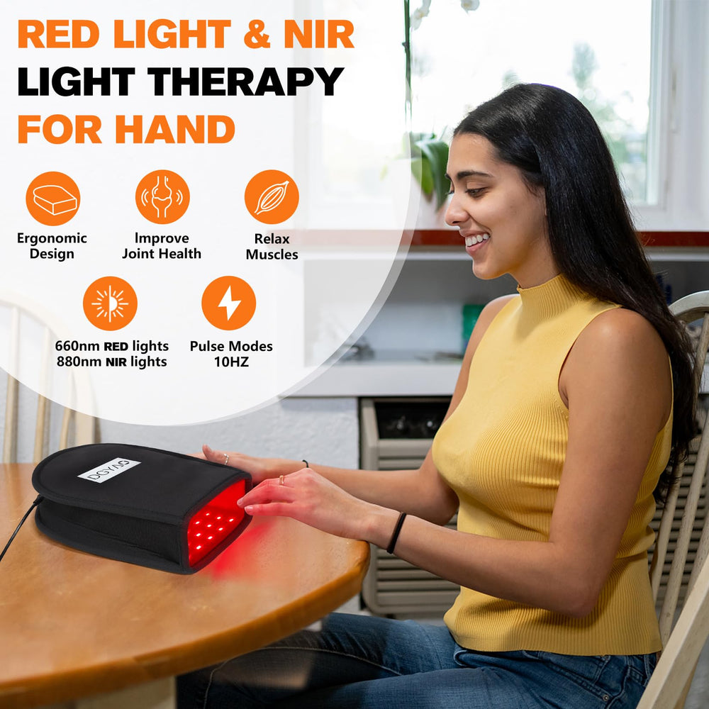 TUOB double-sided design supports full palm, finger, and wrist coverage.