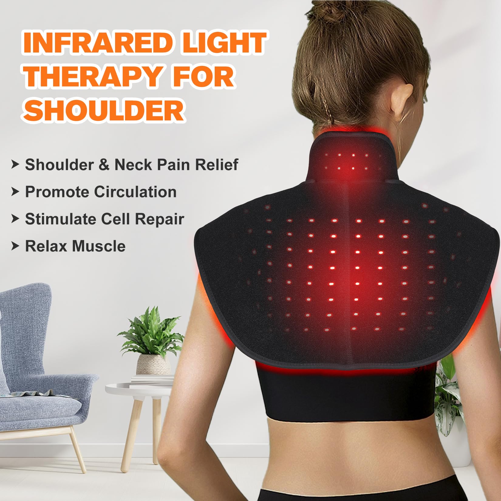 TUOB three modes: red, near infrared, or both for flexible therapy.