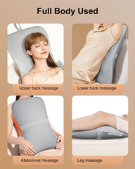 TUOSEDA massage head moves up and down for wider coverage.
