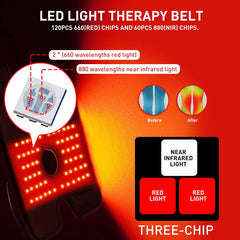 TUOYR elbow therapy pad with 880nm LEDs for at-home use.