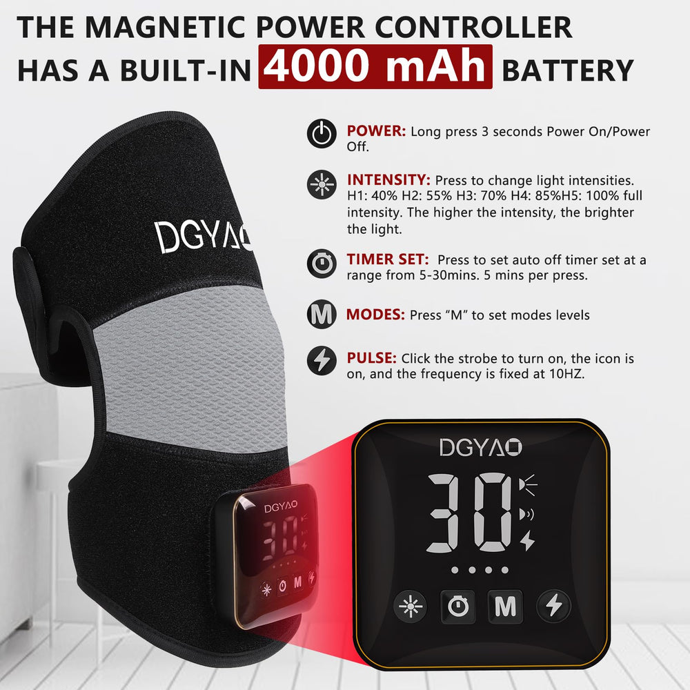 TUOYR knee wrap offers multiple modes for personalized comfort