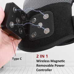 TUOYR power-bank controller demonstrates wireless therapy control