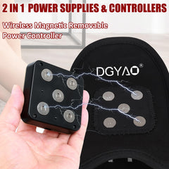 TUOYR magnetic power controller enables easy cordless sessions