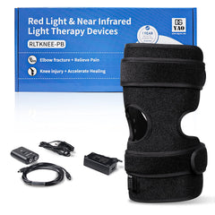 TUOYR portable near-infrared pad for travel-friendly sessions.
